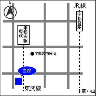 滝澤病院広域地図